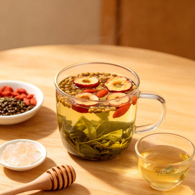 Hawthorn, Cassia Seed & Green Tea
