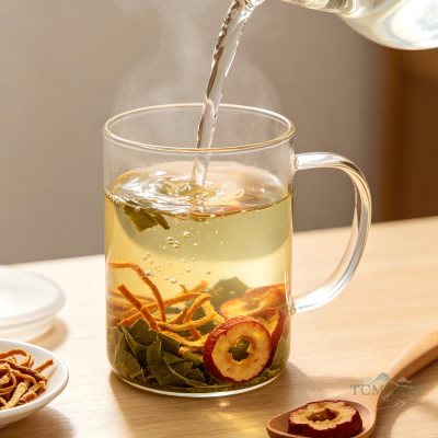 Hawthorn, Lotus Leaf & Tangerine Peel Tea