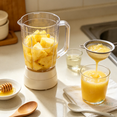 Pineapple Juice (Freshly Squeezed Pineapple Juice)