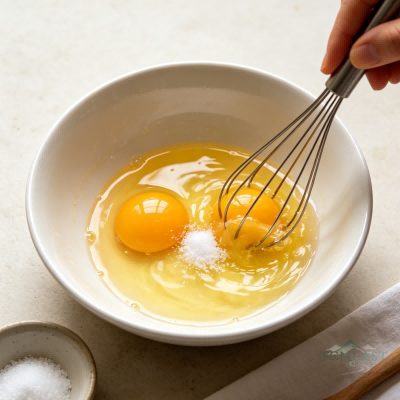 Chicken Gizzard Lining Steamed Egg (Ji Nei Jin Steamed Egg Custard)