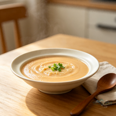 Malt & Hawthorn Egg Custard Soup (Maiya Shanzha Dan Geng)