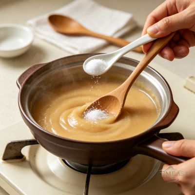 Malt & Hawthorn Egg Custard Soup (Maiya Shanzha Dan Geng)