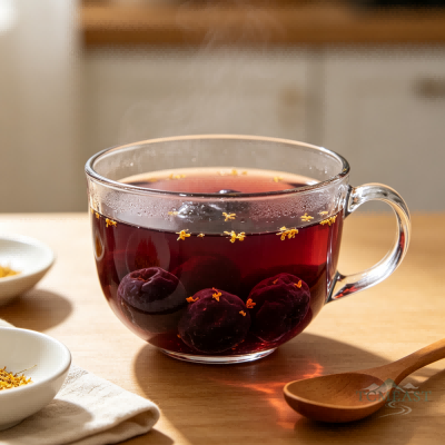 Rock Sugar & Smoked Plum Drink (Bingtang Wumei Tang)