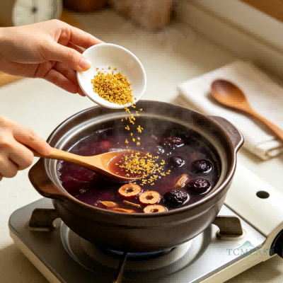 Rock Sugar & Smoked Plum Drink (Bingtang Wumei Tang)